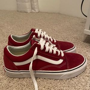 Women’s Burgundy Vans